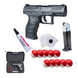 Pistola Walther Ppq M2 T4e, .43 Paintball Gotcha Xchws C