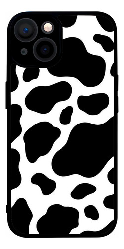 Funda Con Patrón De Vaca Para iPhone XR 11 12 13 14 Pro Max