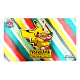 Pokemon Tcg Playmat Exclusivo Mundial Yokohama Pikachu Ramen