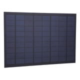 Batería De Panel Solar Portátil Mini Epoxi 18v 9w De Alto