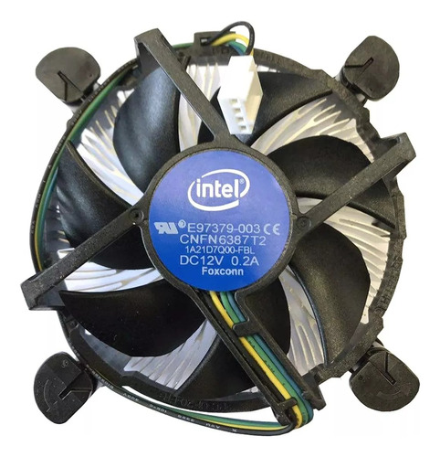 Cooler Intel Socket 1150/1155/1156 4 Pines