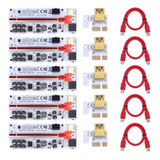 Riser Gpu Ver012 Max De 5 Piezas Para Tarjeta De Video Pci-e