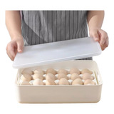 Organizador De Huevos Huevera Plástica Apilable