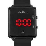 Relógio Feminino Condor Led Preto Cojhs31bae2p