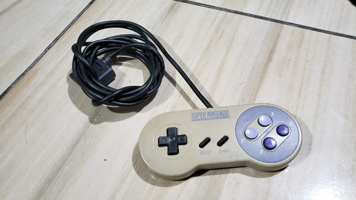 Controle Original Do Super Nintendo. Tudo 100%. M5