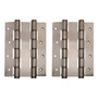 Bisagra De Doble Acción Vaivén 80kg Justor Da180-inox (2 Pz)