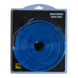 Tira Led Plasma/neon Flexible Recortable 5m 24v Azul Fuerte