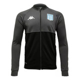 Campera De Salida Racing Club Avellaneda 2023 Negro Gris