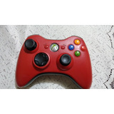Control Inalámbrico Original Color Rojo Para Xbox 360