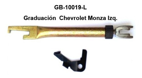 Kits Graduacin De Freno Chevrolet Monza Incluye Izq Y Der Foto 5