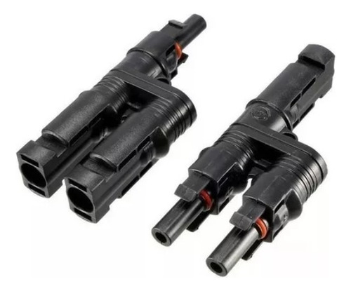 Pareja Conector Mc4 Doble Para Conexion En Paralelo