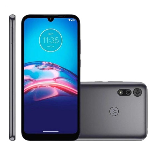 Celular Smartphone Motorola Moto E6s Cinza 32gb + Carregador