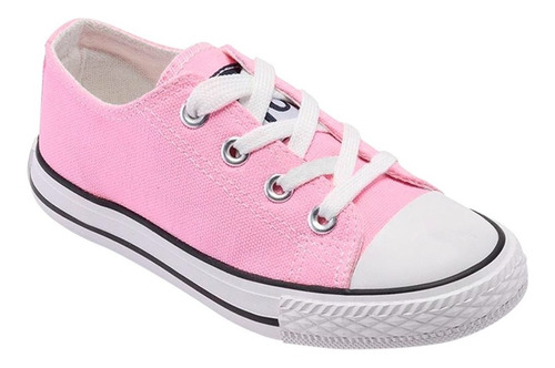 Zapatilla Infantil De lona Urbana Casual - Rosa - 7194