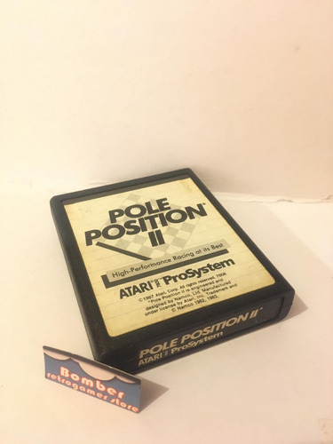 Pole Position 2 Para Atari 7800 Detalle Cartucho
