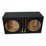 Cajón Para Subwoofer 12  Doble Porteado Mdf