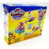 Play-doh Kitchen Creations - Juego De Cubitos De Helado