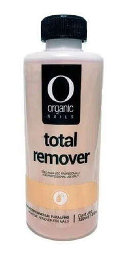 Organic Total Remover 120 Ml - Organic Nails