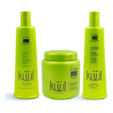 Kuul Kit Cure Me Shampoo + Reconstructor + Leave In Treatm