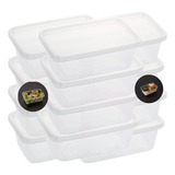 15 Potes 1500ml Transparentes Bpa Free Organizador Marmita