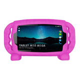 Capa Infantil Tablet Multilaser M10 M10a Kids Macia Top Pink