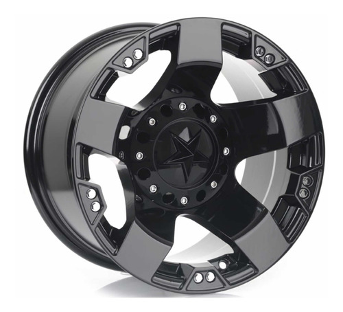 D7059 15x8.0 5x114 Et 00 Black Machine Ranger Toyota Cheroke