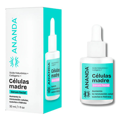 Serum Facial And Celulas Madre + Acido Hialuronico Ananda Todo Tipo De Piel Día\u002Fnoche | MercadoLibre