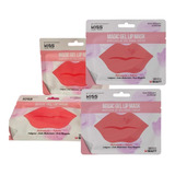 Kiss Ny 4 Máscara Lábios Magic Lip Mask Rosa Mosqueta +brind