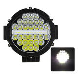 Faro 45 Led 7 Pulgadas Redondo Auxiliar 4x4 Potente 12-24v