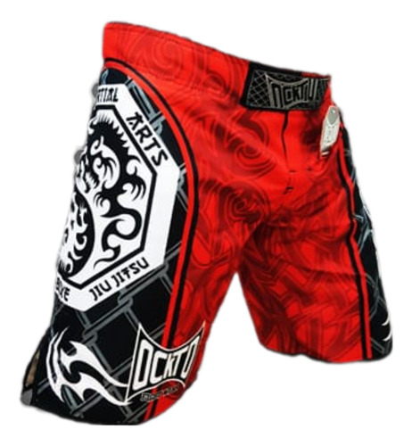 Short Bermuda Mma Bjj Ockto Dragon