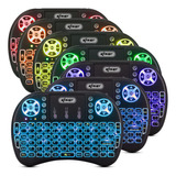 Mini Teclado Mouse Bluetooth Touch Controle Smart Tv Ps4 Rgb