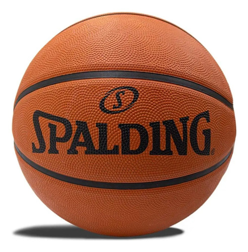 Bola De Basquete Spalding Laranja Basic Tamnho 7 Oficial