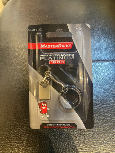 Mini Pen Drive Masterdriver Originall 16gb De Usb 2.0