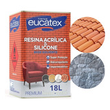 Resina Acrílica & Silicone Impermeável Solvente 18l  Eucatex