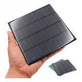 Mini Painel Placa Energia Solar Fotovoltaica 12v 3w 250ma