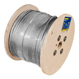 Cable De Acero Con Guardacabo 1/16  X 450 M Surtek