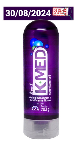 K-med 2x1 Gel De Massagem E Lubrificante Íntimo = 203g