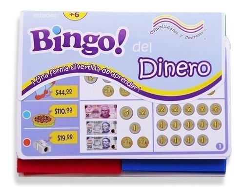 Juego Bingo Dinero Aprendizaje Didáctico Interactivo Equipos
