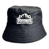 Gorro Pescador Sombrero Bucket Hat Fornite Niños