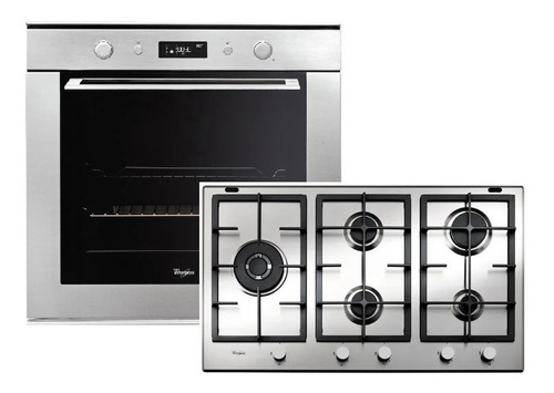 Combo Whirlpool Horno Akzm756ix + Anafe Gma9522x Italia