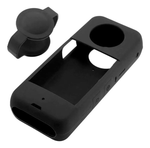 Case Capa De Silicone + Protetor Para Câmera Insta360 X3