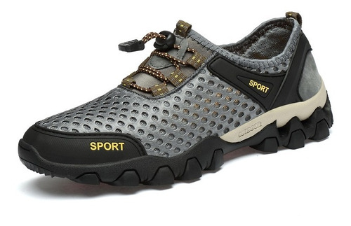 Hombres Moda Casual Zapatos Senderismo Deportes Zapatillas