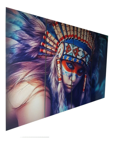 Cuadro Decorativo Madera Wall Art 4 Piezas Foto Impresa 2020