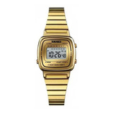 Relógio Feminino Skmei Digital 1252 11431 Dourado