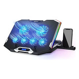 Base Enfriadora Para Laptop Cooling Pad Rgb Gaming Cooler