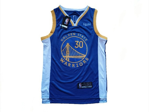 Musculosas Nba Warriors Azul