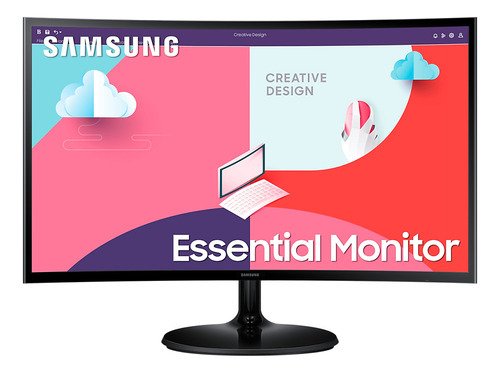 Monitor Curvo Samsung Essential S3 S36c 27 75hz Amd Freesyn