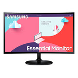 Monitor Curvo Samsung Essential S3 S36c 27 75hz Amd Freesync Color Negro