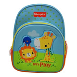 Mochila Espalda 12 Pul 41214 Fisher Price Leon Jirafa Jardin