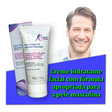 Creme Hidratante Facial Para Homem Reduz Oleosidade Antiage 