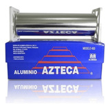 Caja Papel Aluminio Azteca Modelo 400 Con 6 Piezas